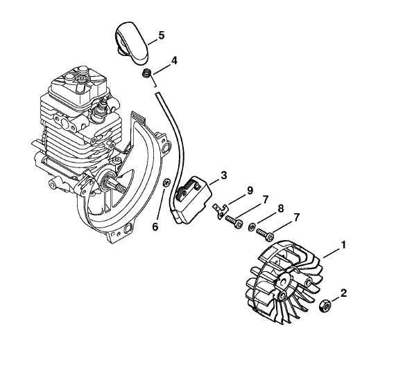 stihl ht 135 pole saw parts diagram