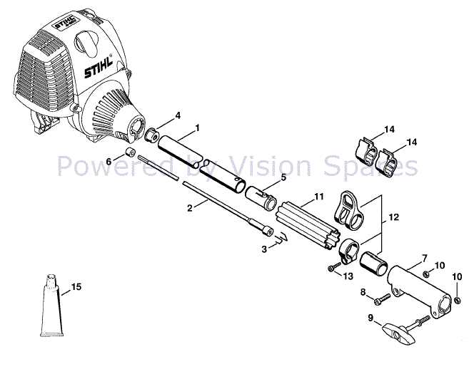 stihl km 130 r parts diagram