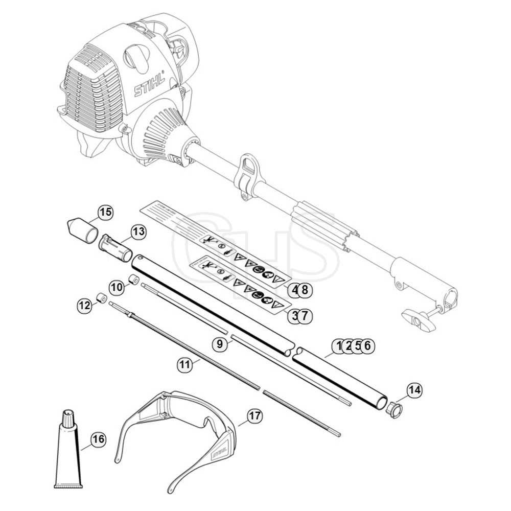 stihl km 94 r parts diagram