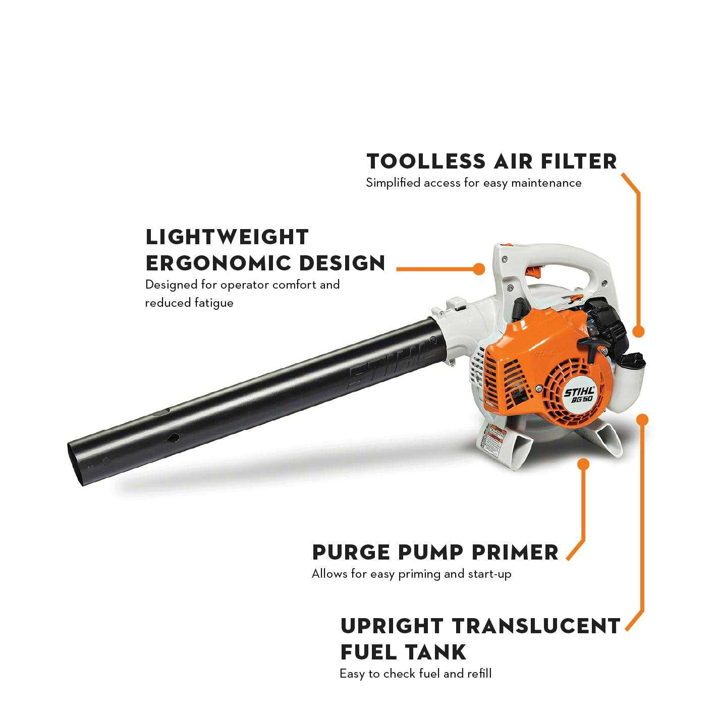 stihl leaf blower parts diagram