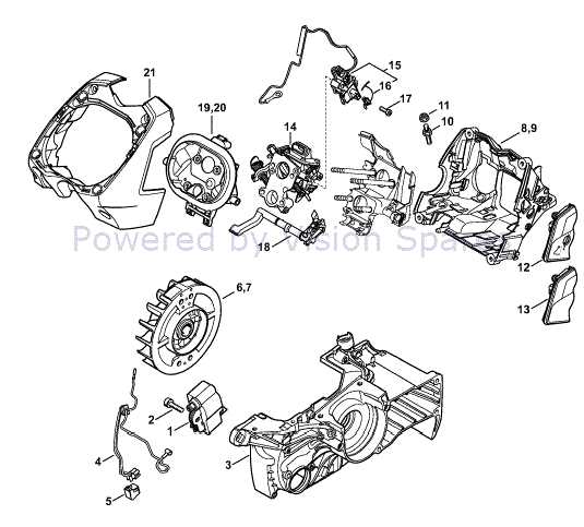 stihl ms 441 parts diagram