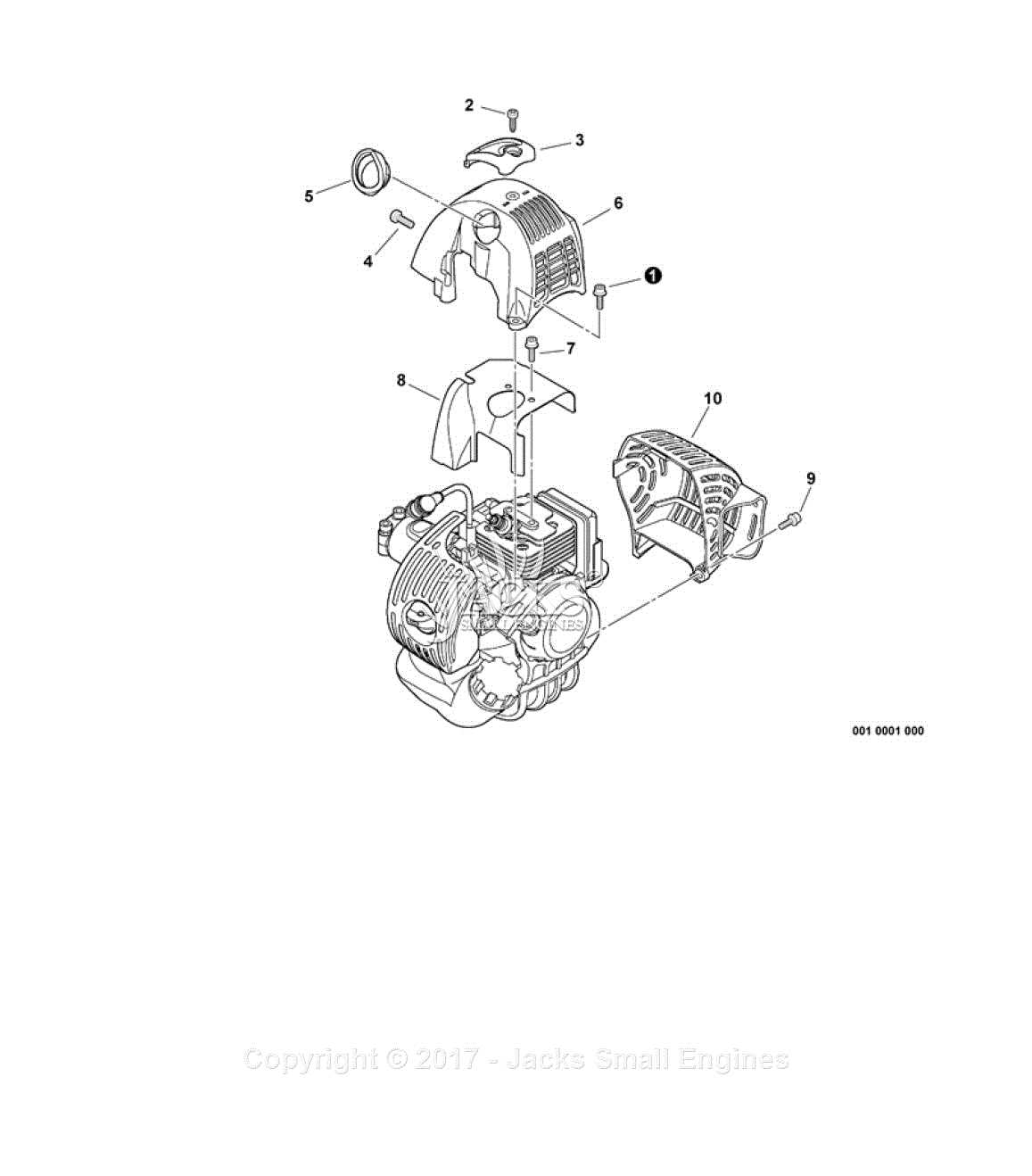 stihl ms170 chainsaw parts diagram