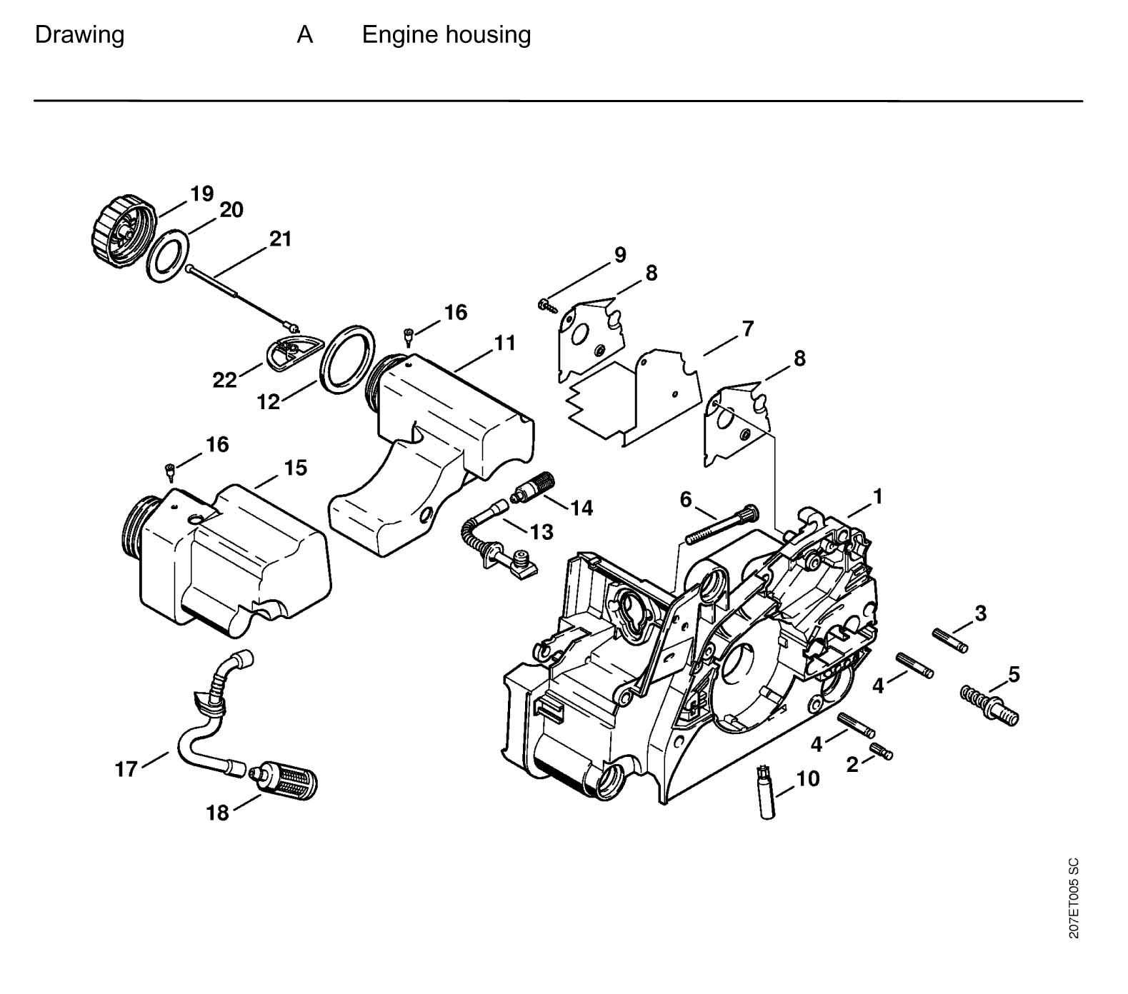 stihl ms170 parts diagram carburetor