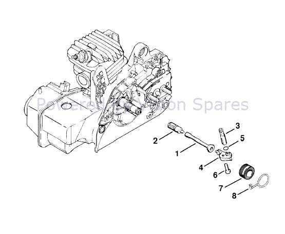 stihl ms230 chainsaw parts diagram