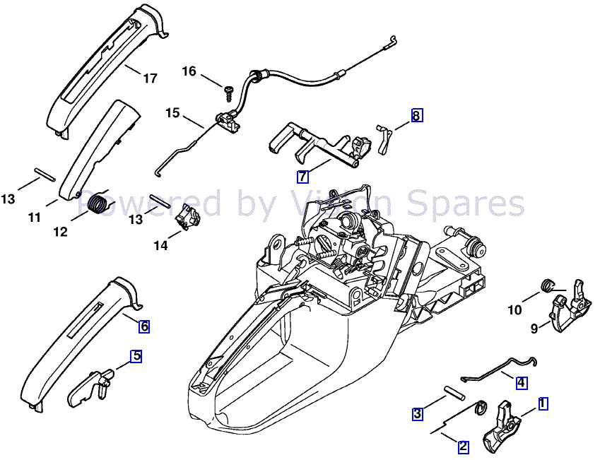 stihl ms360 parts diagram