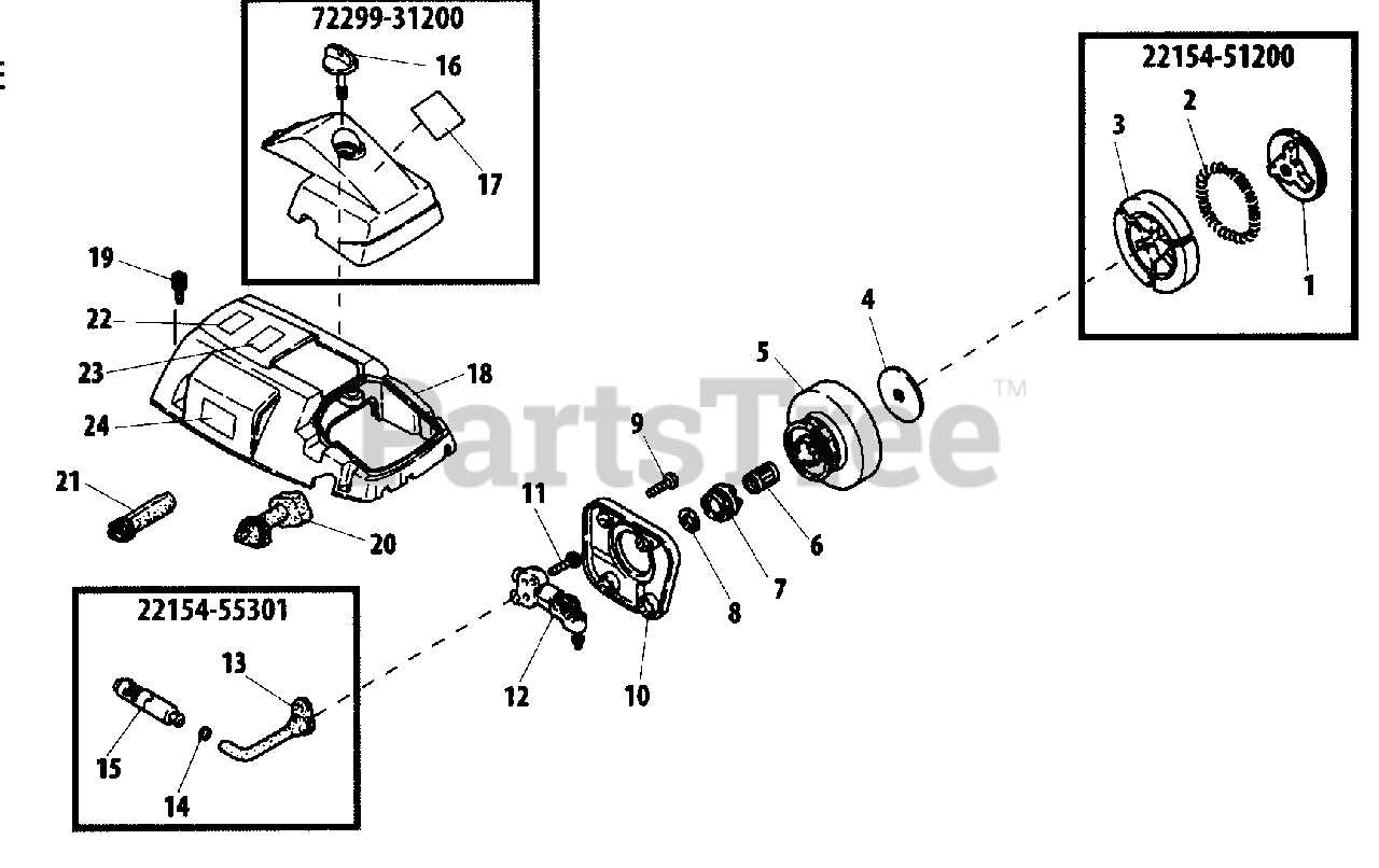 stihl ms361 parts diagram