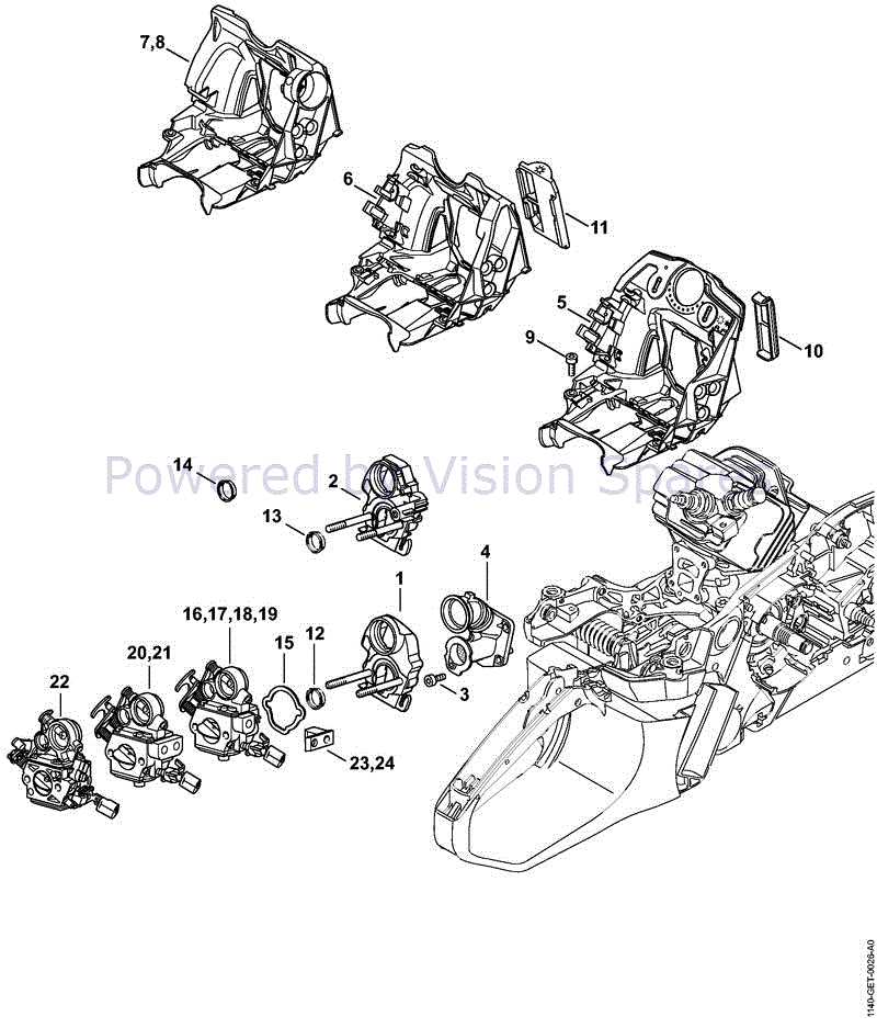 stihl ms362 parts diagram