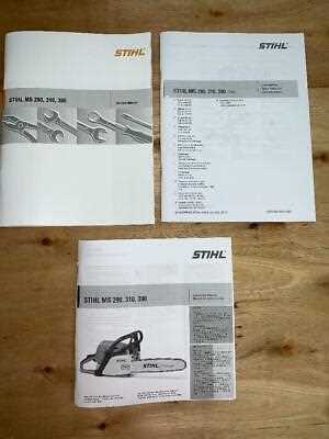 stihl ms390 chainsaw parts diagram