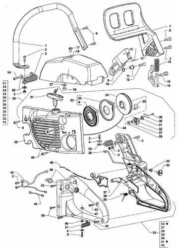 stihl ms461 parts diagram