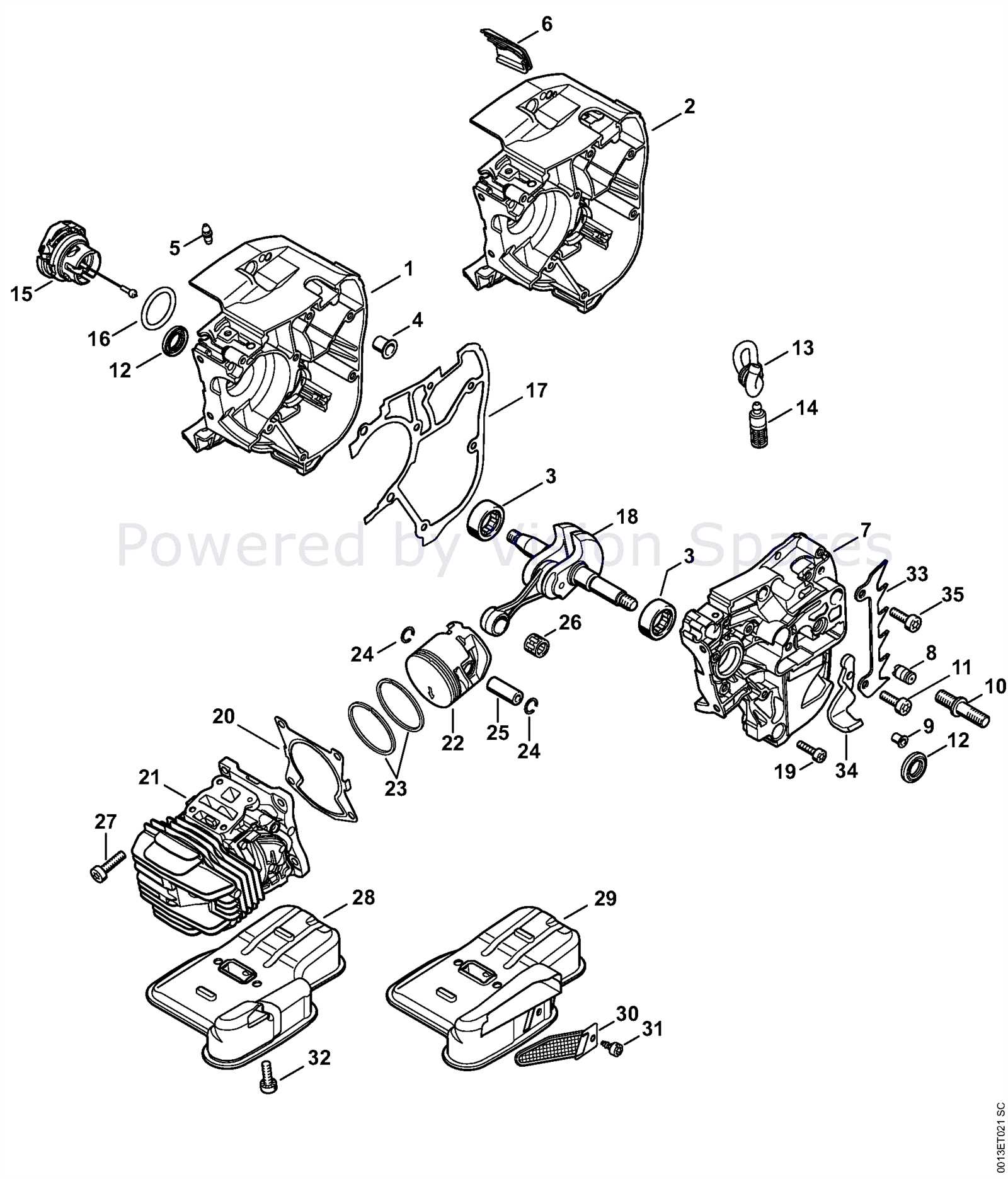 stihl ms500i parts diagram