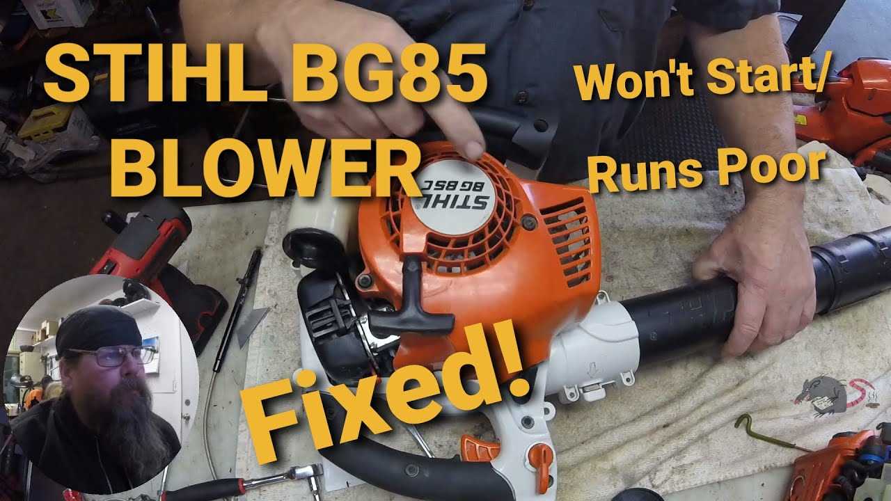 stihl sh85 parts diagram