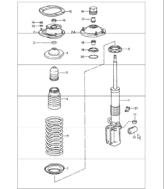 strut parts diagram