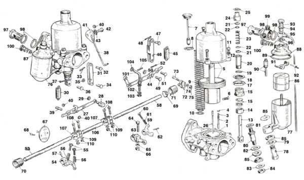 su carb parts diagram