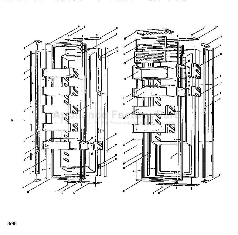 sub zero 700tci parts diagram