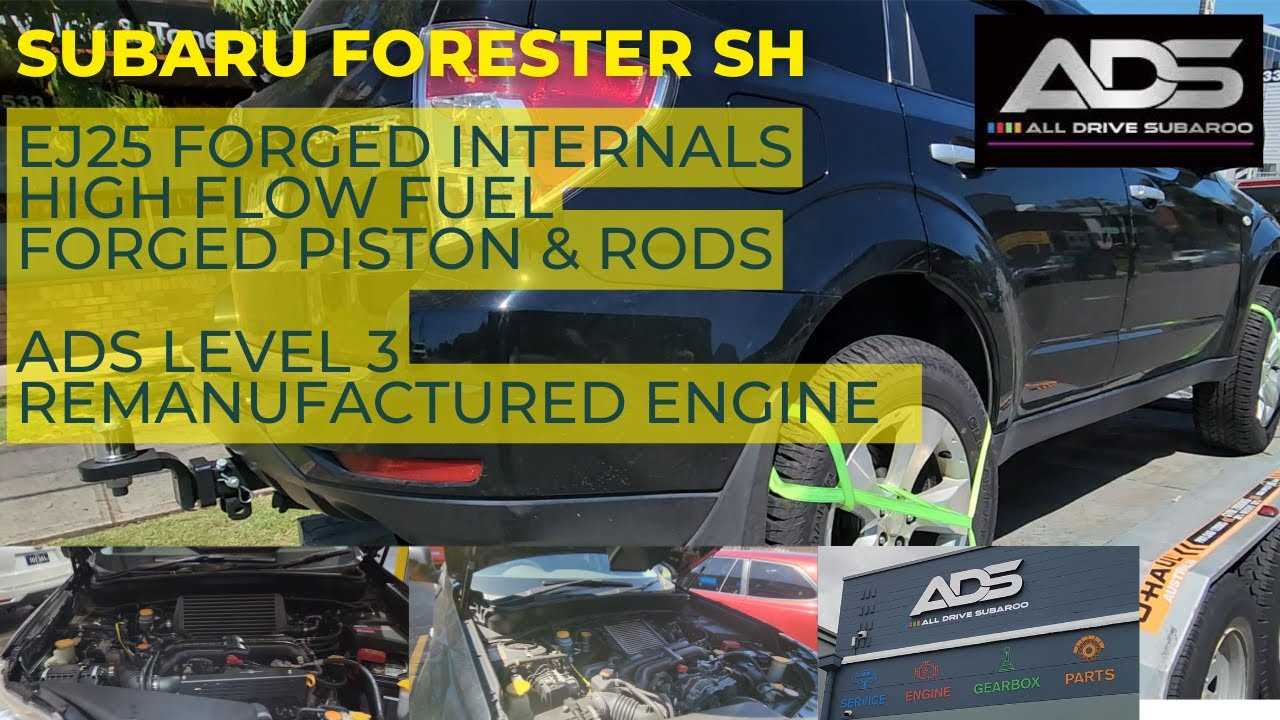 subaru forester engine parts diagram