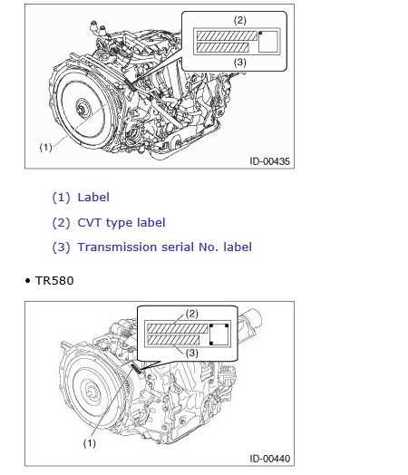 subaru manual transmission parts diagram