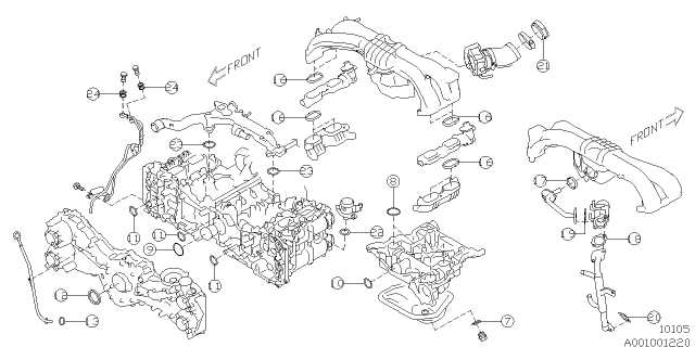 subaru parts diagrams