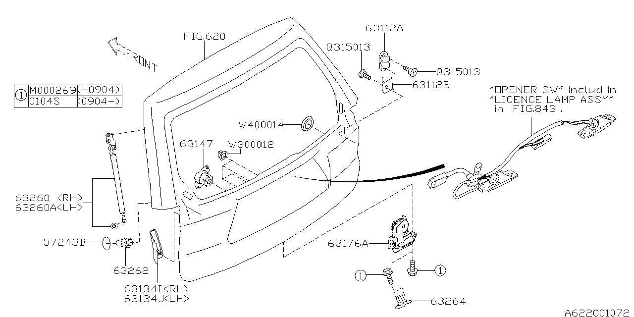 subaru parts diagrams