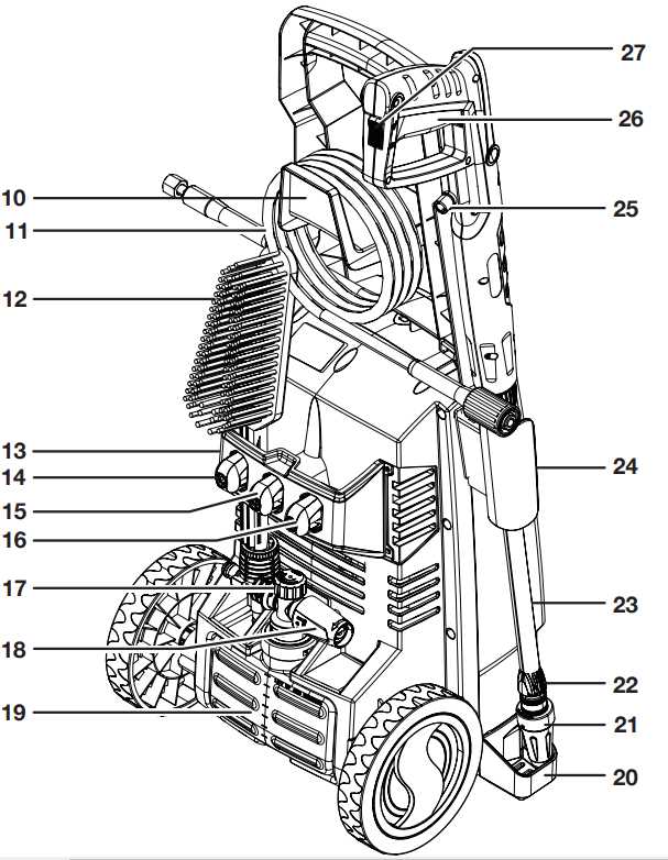 sun joe parts diagram