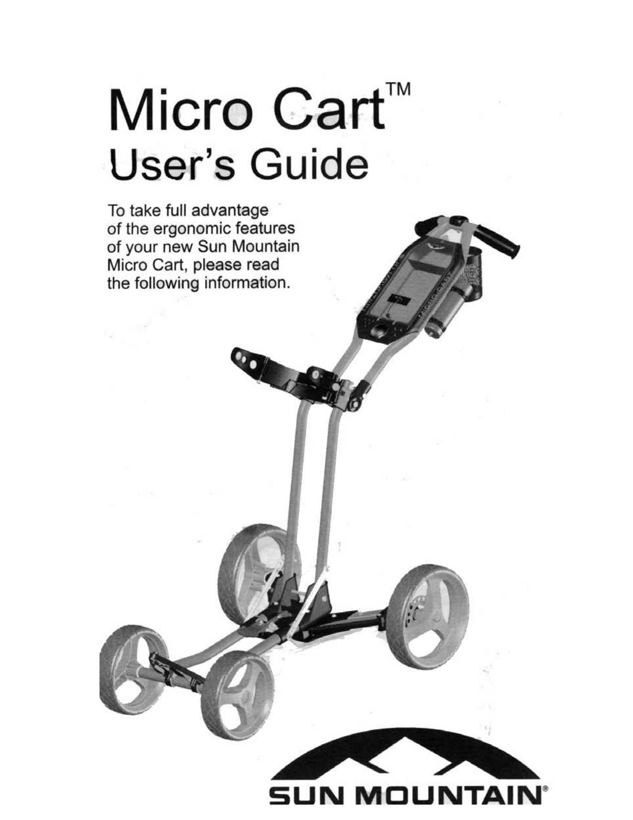 sun mountain micro cart parts diagram