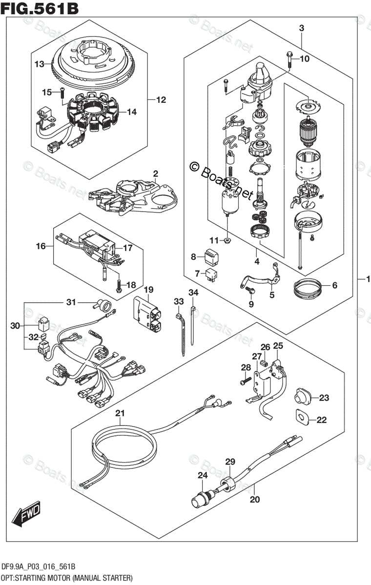 suzuki 9.9 outboard parts diagram