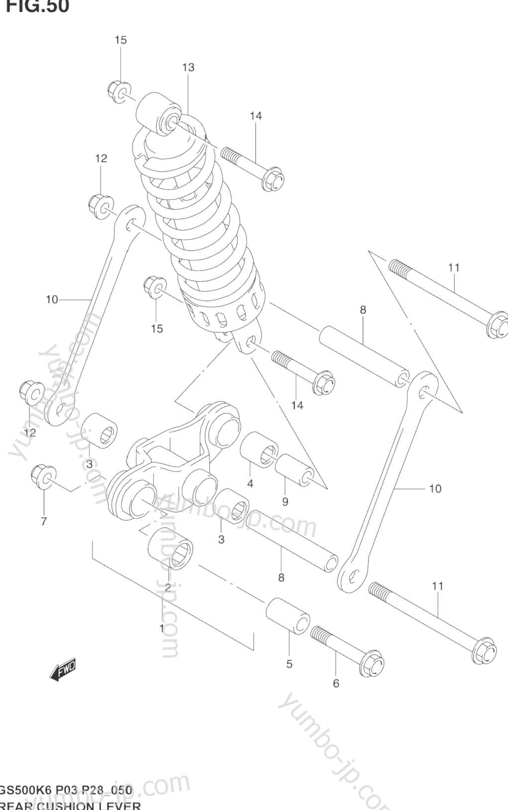 suzuki gs500f parts diagram