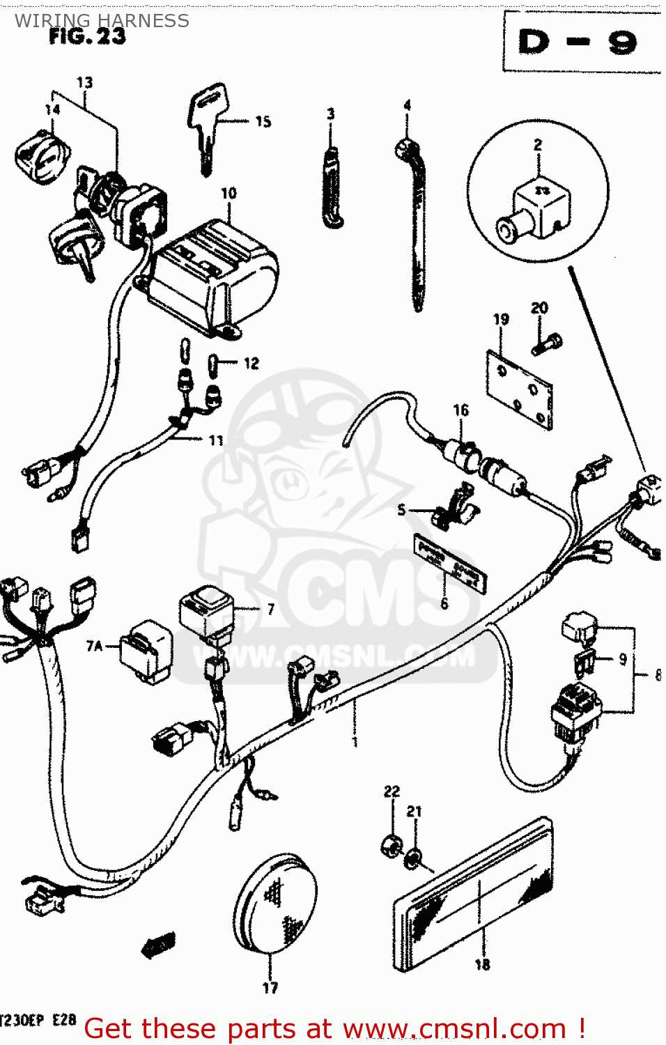 suzuki lt230 parts diagram