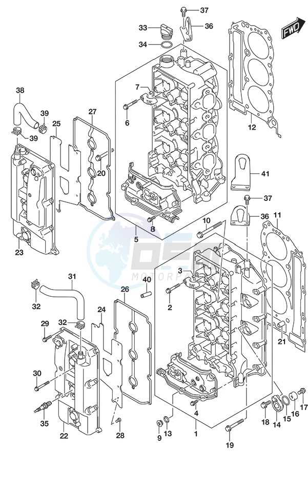 suzuki outboard parts diagrams