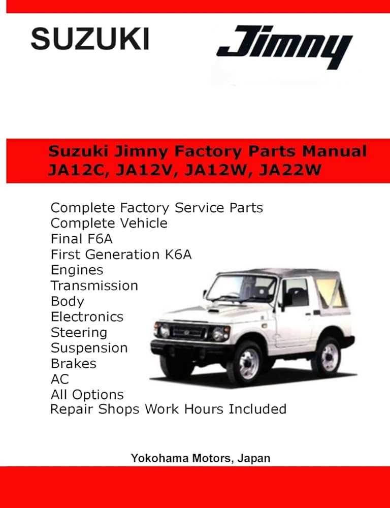 suzuki samurai parts diagram