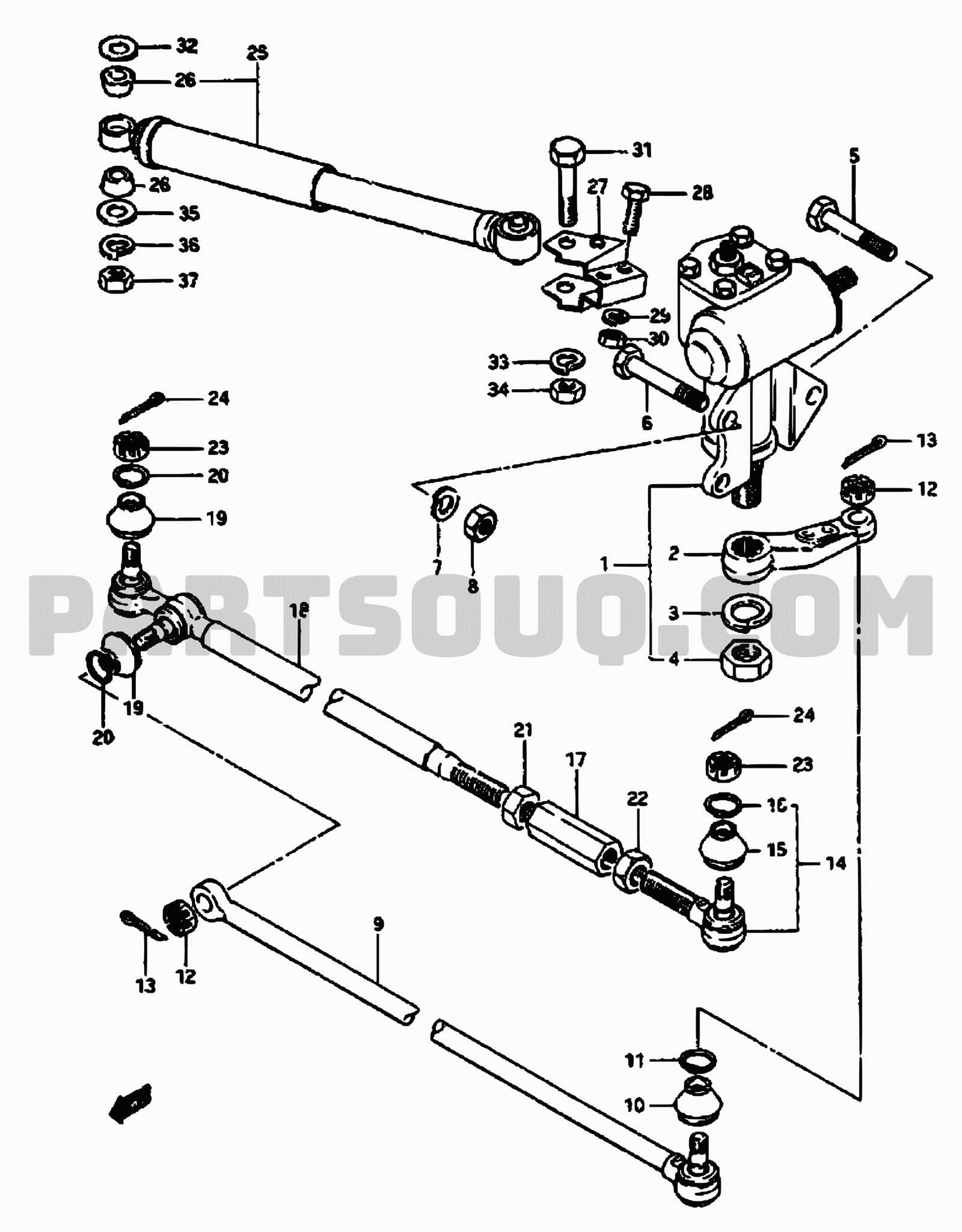 suzuki samurai parts diagram