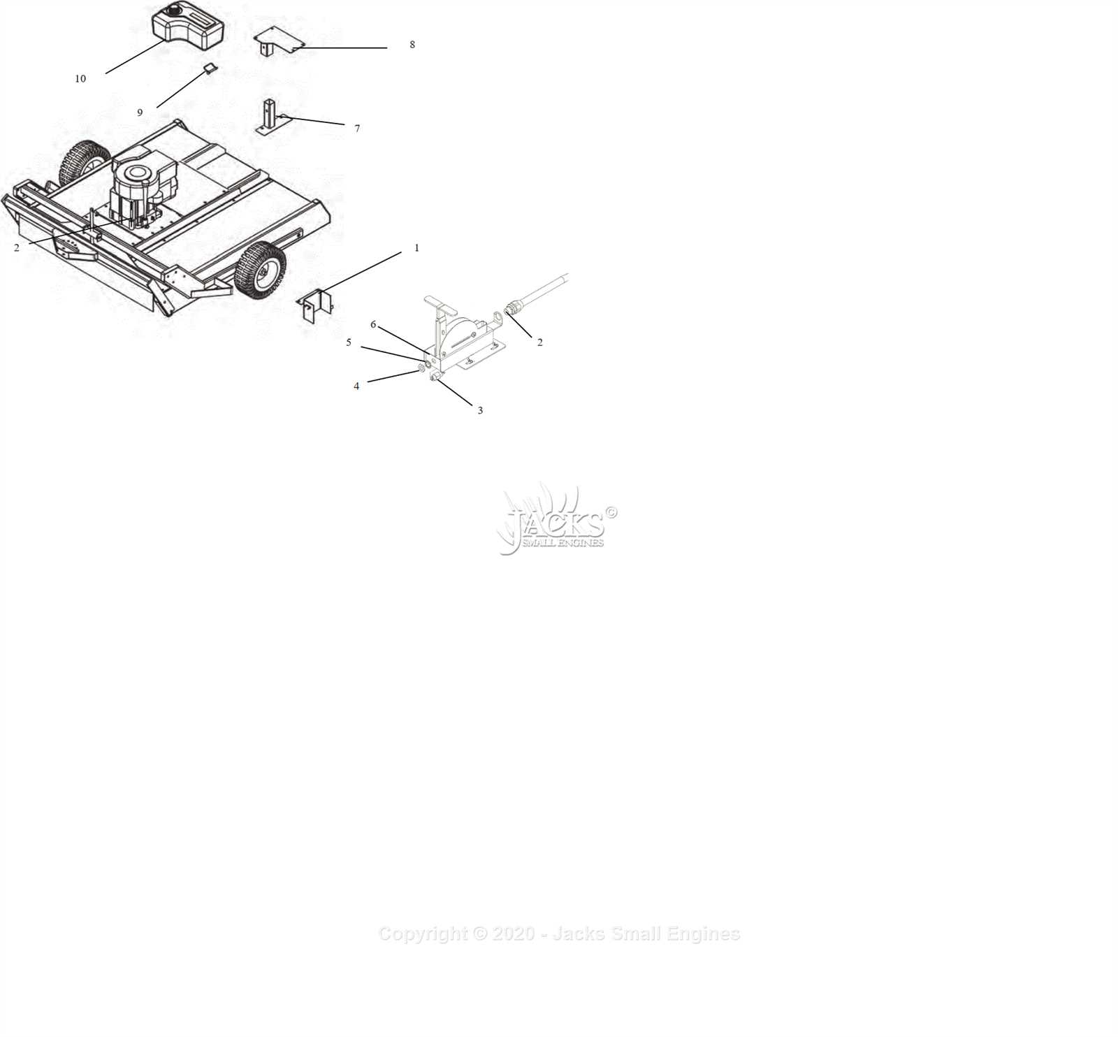 swisher 60 trail mower parts diagram