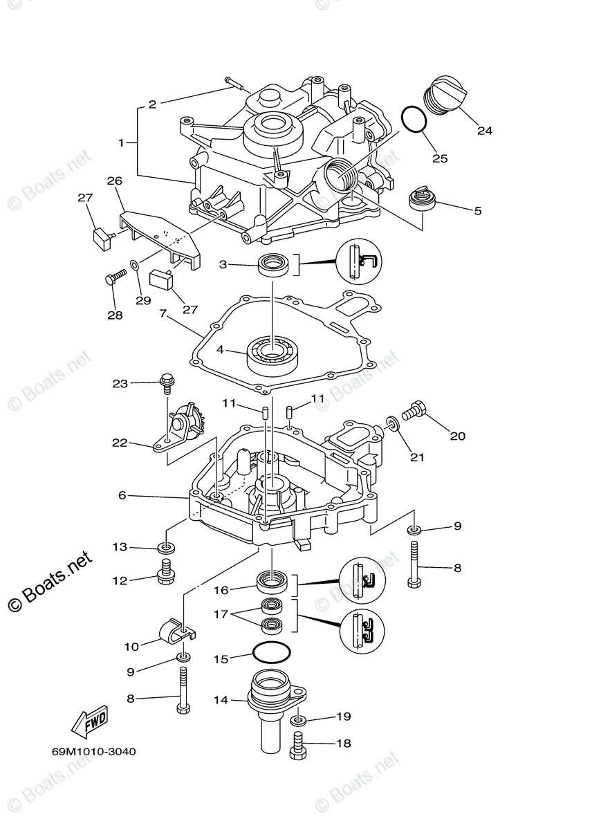 yamaha 50 hp outboard parts diagram