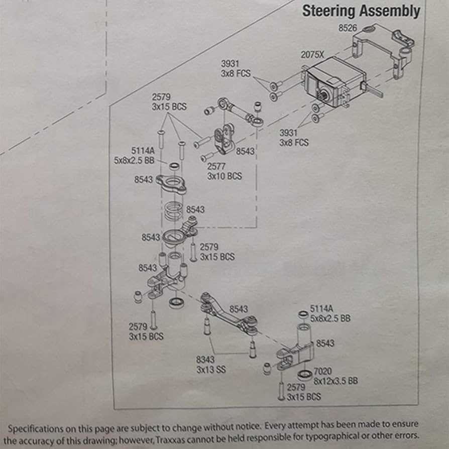traxxas parts diagram