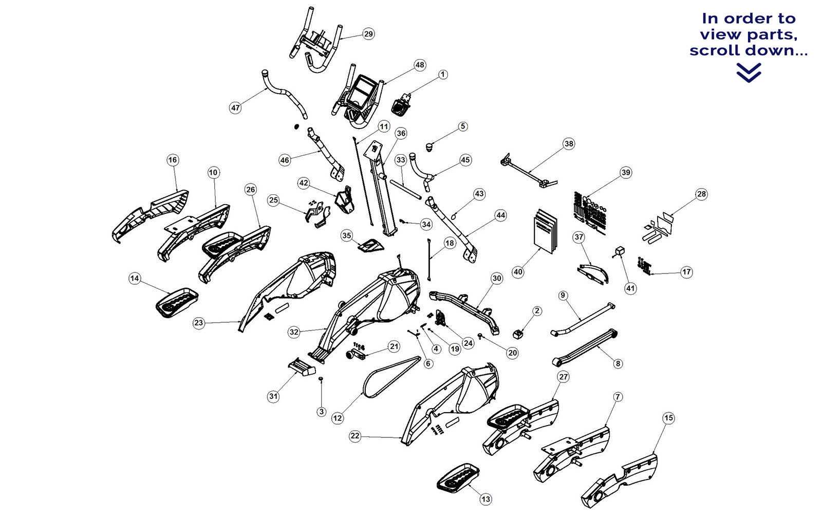 schwinn bike parts diagram