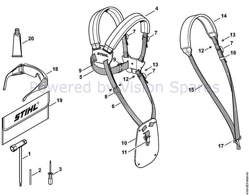 stihl fs 111 parts diagram