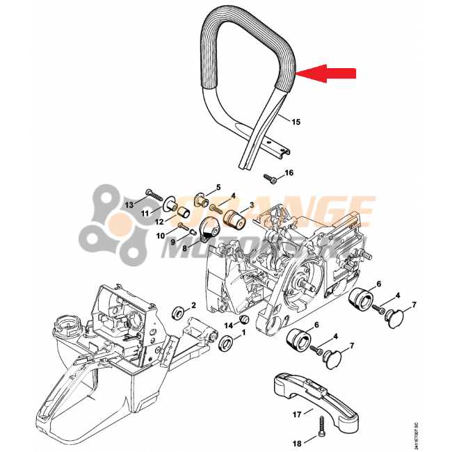 stihl fs 460 c parts diagram