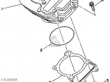 yamaha timberwolf 250 parts diagram