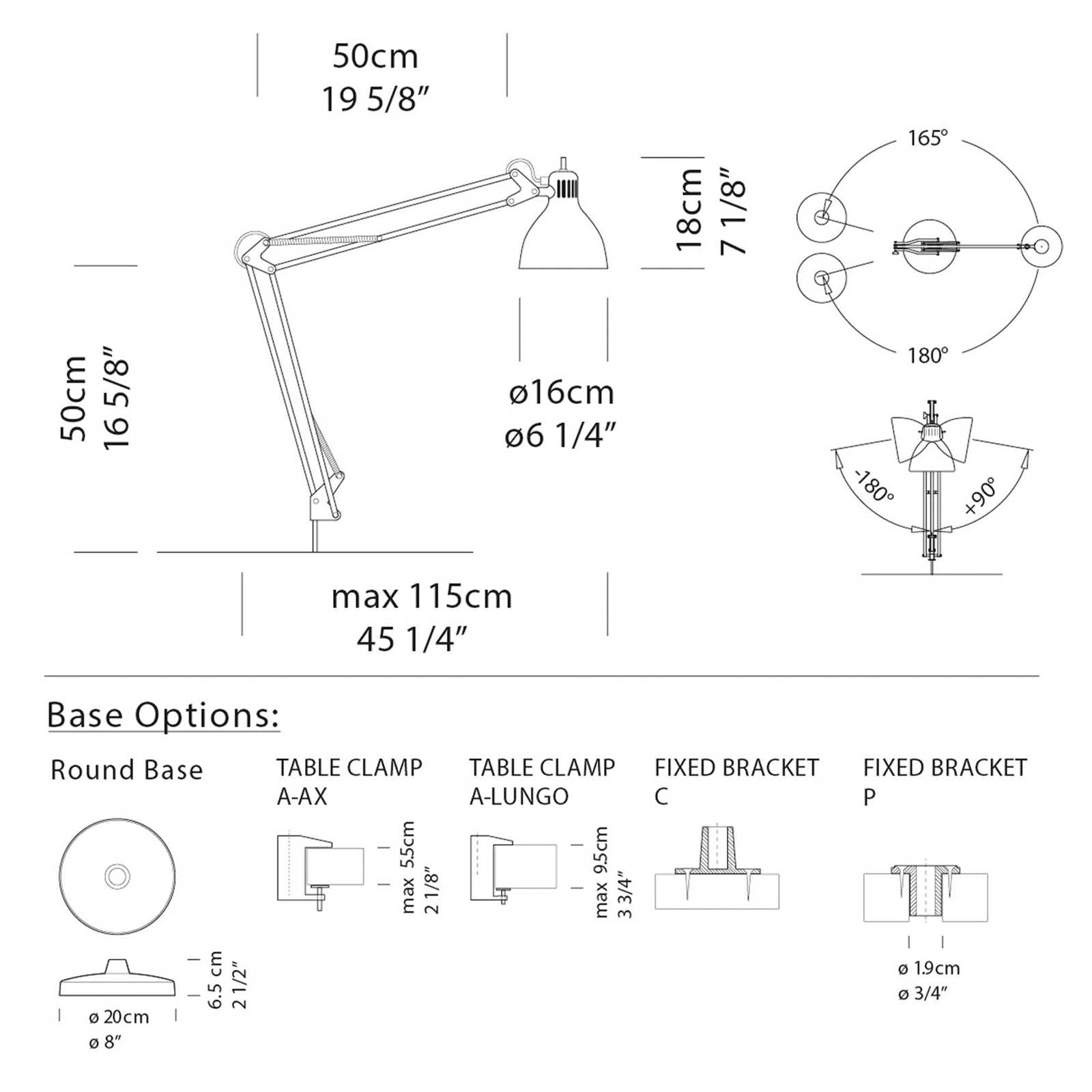 table lamp parts diagram