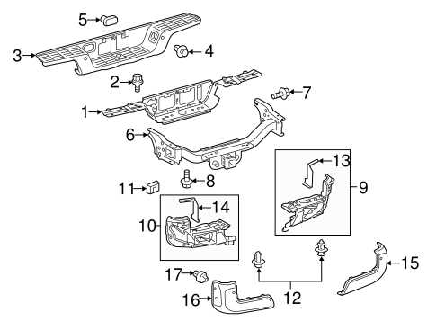 tacoma parts diagram