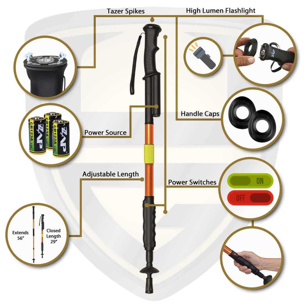 taser parts diagram