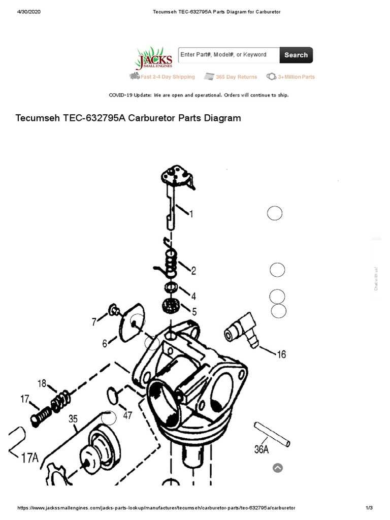 tecumseh 6.5 hp engine parts diagram