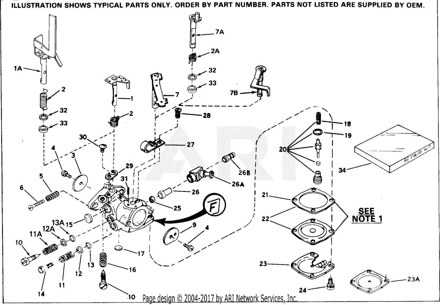 tecumseh carburetor parts diagram