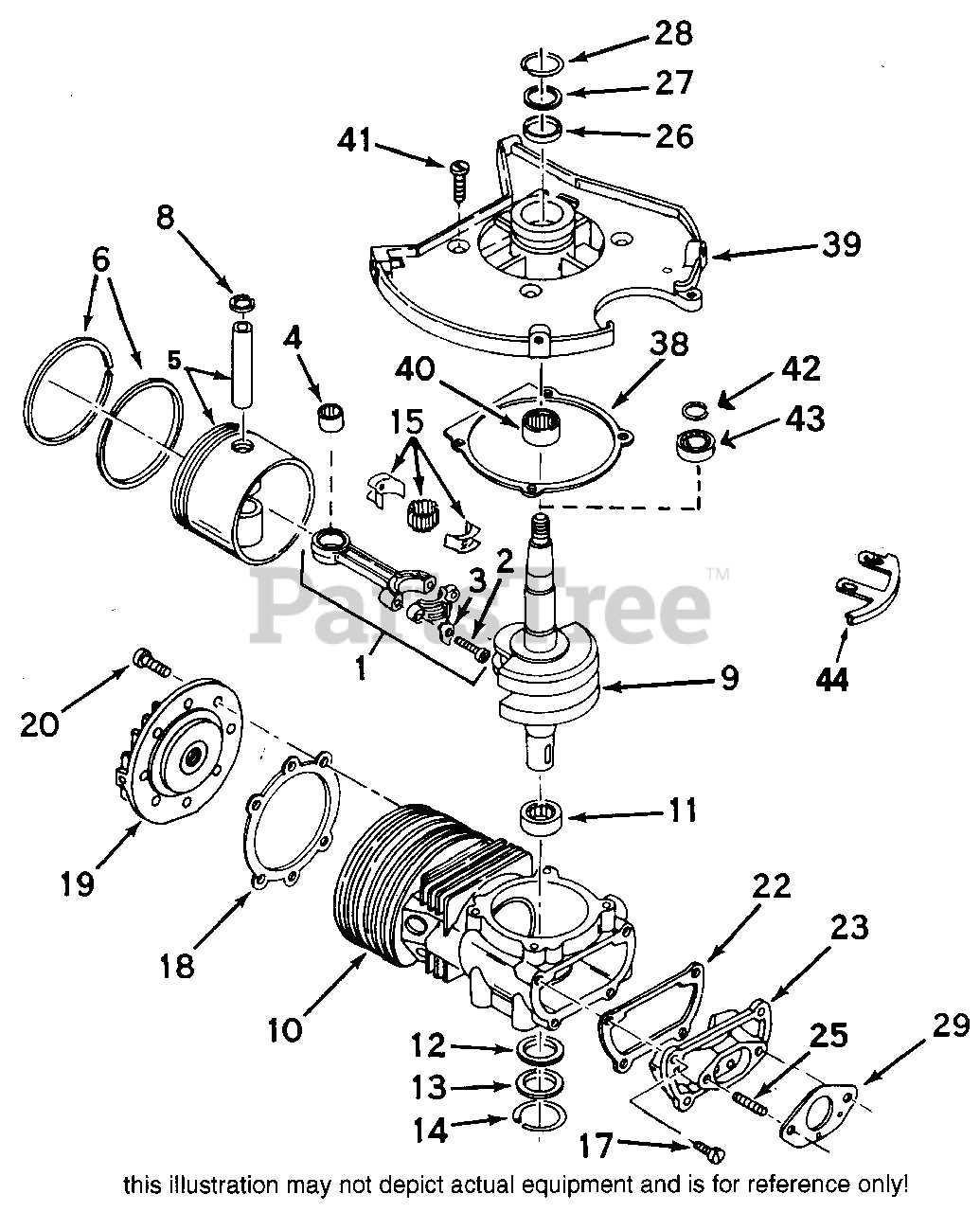 tecumseh engine parts diagram