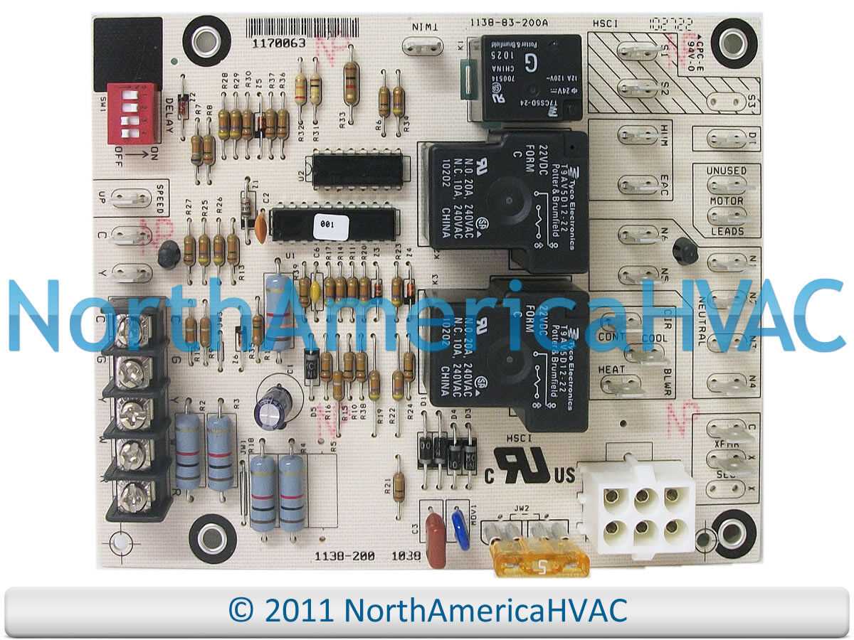 tempstar furnace parts diagram