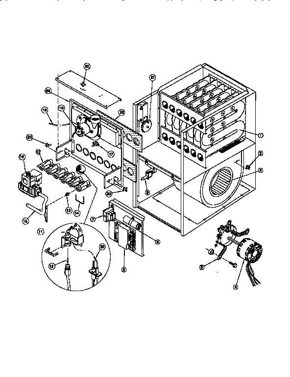 tempstar furnace parts diagram