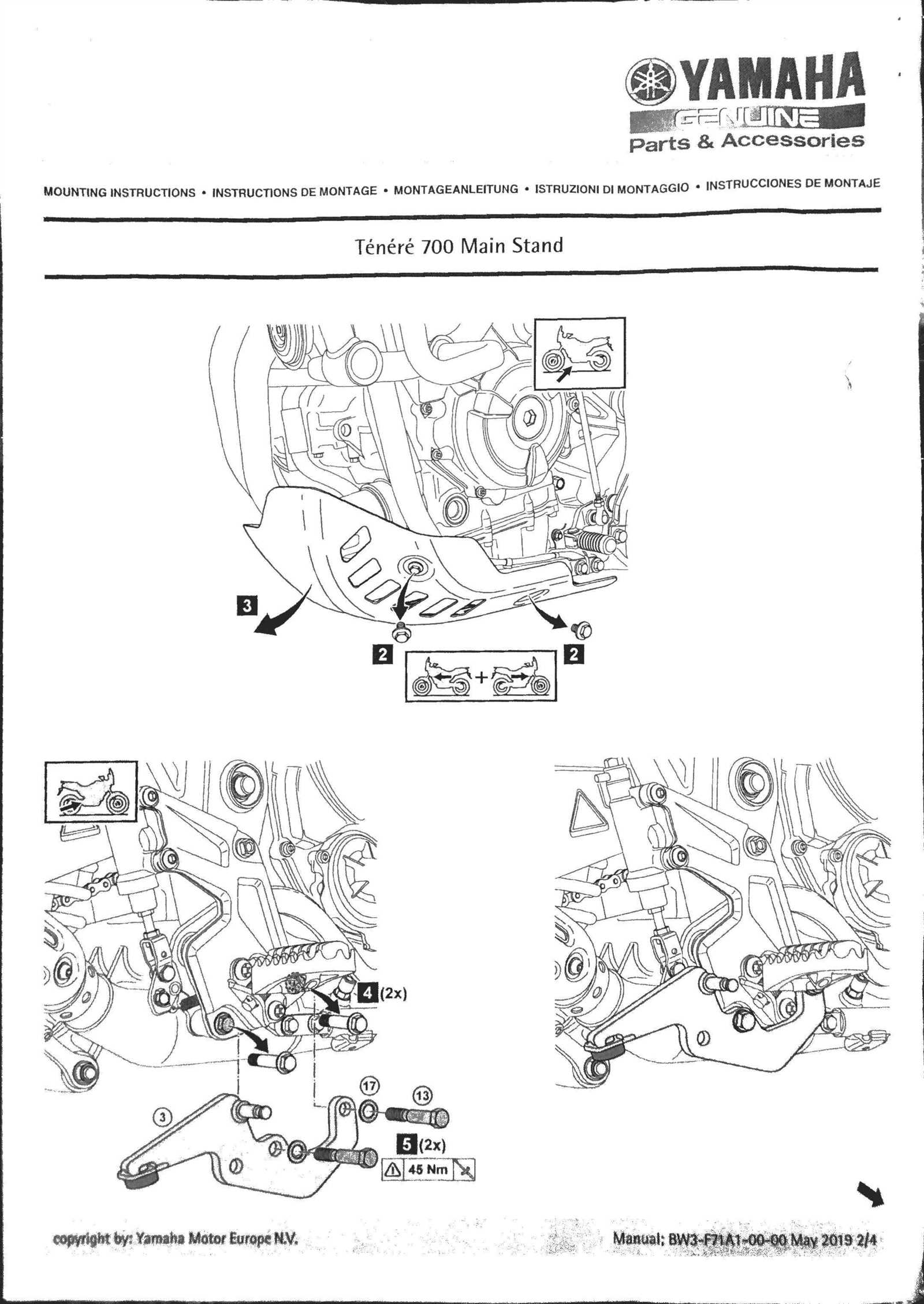 tenere 700 parts diagram