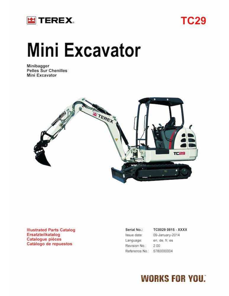 terex parts diagram