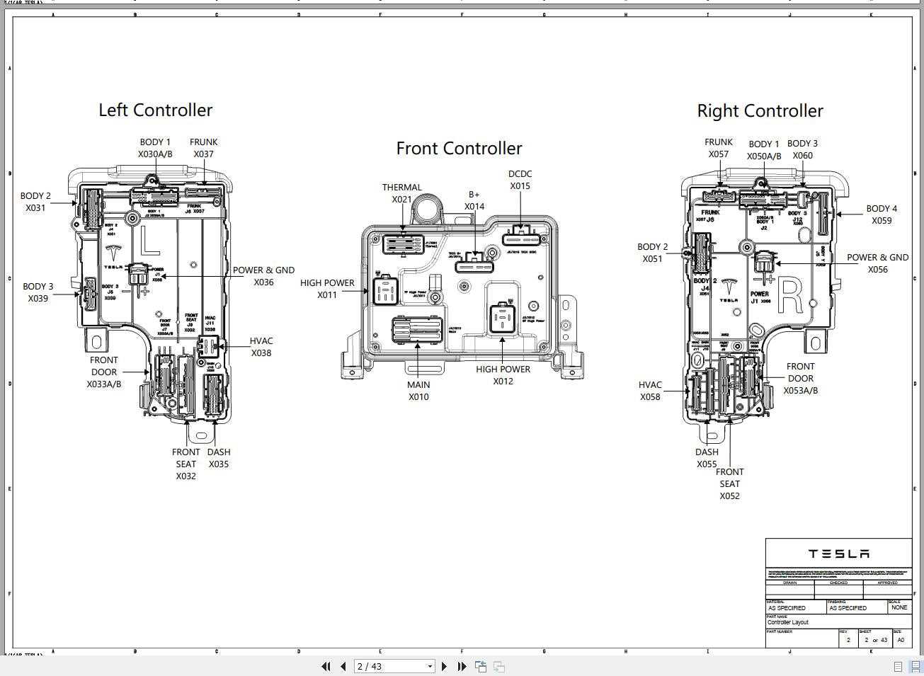 tesla model x parts diagram