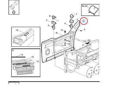 volvo truck parts diagram