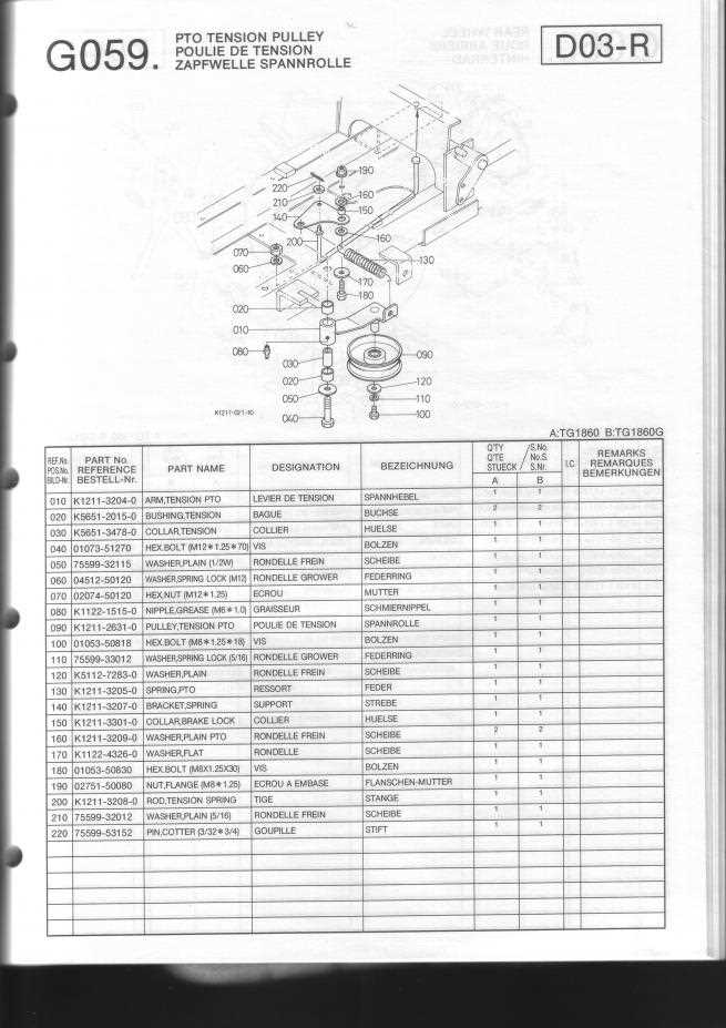 tg1860g parts diagram